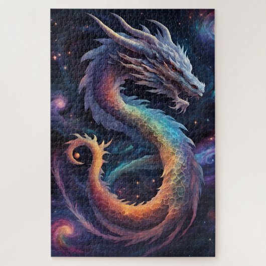 cosmic dragon puzzle  legpuzzel (Verticaal)