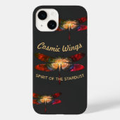 Cosmic Dragonfly • Galaxy Wings & Nebula Trails Case-Mate iPhone Case (Achterkant)