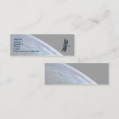 Cosmic Dragonfly, sjabloon Mini Visitekaartje (Voorkant / Achterkant)