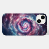 Cosmic Dream Galaxy Nebula Pink and Purple Starry  Case-Mate iPhone Case (Achterkant (horizontaal))
