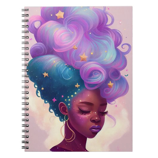Cosmic Dream Goddess Notitieboek (Voorkant)