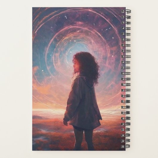 Cosmic Dreams - Customizable Planner (Achterkant)
