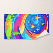Cosmic Dreamscape: een hemels avontuur Bad Handdoek (Handdoek)
