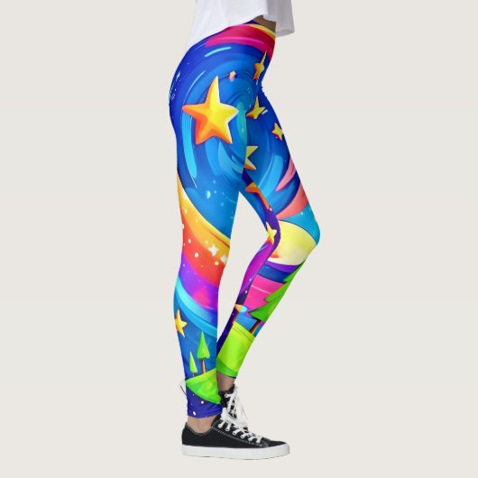 Cosmic Dreamscape: een hemels avontuur Leggings (Rechts)