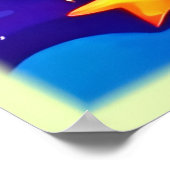 Cosmic Dreamscape: een hemels avontuur Poster (Hoek)