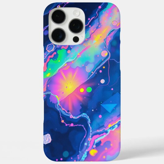 Cosmic Dreamscape kleurrijke abstracte fantasiekun Case-Mate iPhone Case (Achterkant)