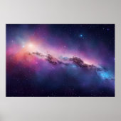 Cosmic Dreamscape Print (AI) (Voorkant)