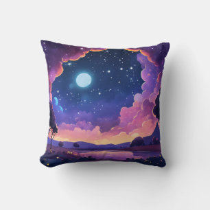 Cosmic Dreamscape-Sterrennacht Kussen