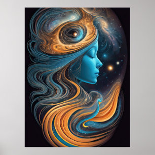 Cosmic Dreamweaver Poster