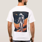 Cosmic Drift: T-shirt voor ruimtewandeling (Achterkant)