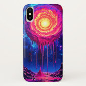 Cosmic Dripping Planet Art Case-Mate iPhone Case (Achterkant)