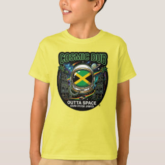 Cosmic Dub Outta Space Jamaicaans Sound System T-shirt