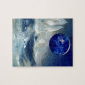 Cosmic Earth bij nacht en Thomas Moran Iceberg Legpuzzel (Horizontaal)