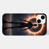 Cosmic Eclipse iPhone 14 Hoesje hemellichaam (Achterkant (horizontaal))