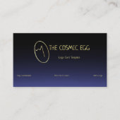 Cosmic Egg Geoglyph Logo Visitekaartje (Voorkant)