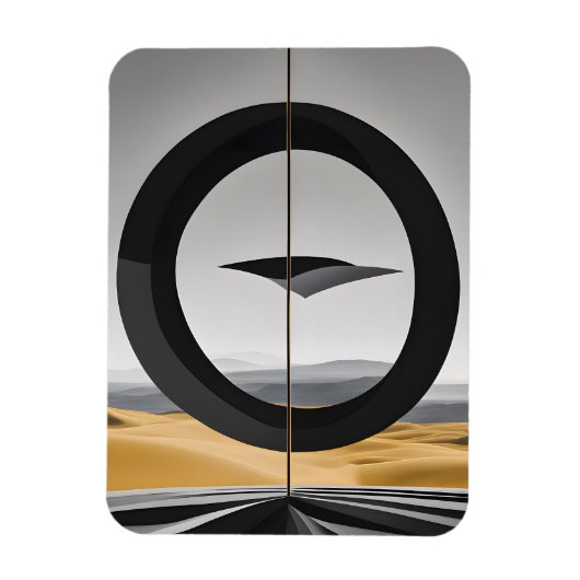 Cosmic Encounter in the Abstract Desert Magneet (Verticaal)