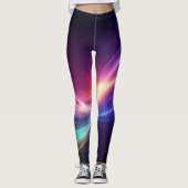 Cosmic Energy Burst Galaxy  Leggings (Voorkant)