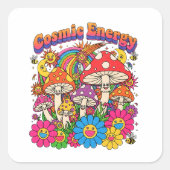 COSMIC ENERGY MASHROOM Sticker (Voorkant)