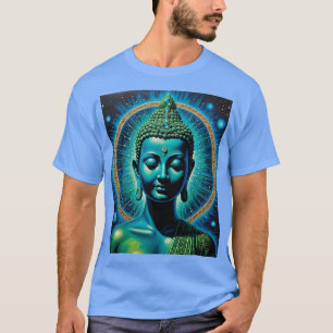 Cosmic Enlightenment Buddha Art Shirt