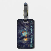 Cosmic Escape Luggage Tag Bagagelabel (Achterkant verticaal)