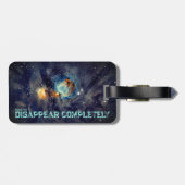 Cosmic Escape Luggage Tag Bagagelabel (Achterkant horizontaal)