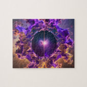 Cosmic event horizon opent een onbekend universum legpuzzel (Horizontaal)