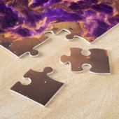 Cosmic event horizon opent een onbekend universum legpuzzel (Zijkant)