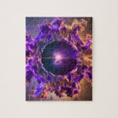 Cosmic event horizon opent een onbekend universum legpuzzel (Verticaal)