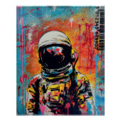 Cosmic Explorer #2 Pop Art Glossy Poster (Voorkant)