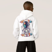 Cosmic Explorer Hoodie Space Galaxy Sweatshirt (Achterkant volledig)