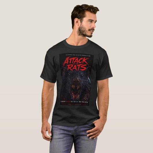 Cosmic Eye™ – Attack of the Rats “Predator” T-shirt (Voorkant volledig)
