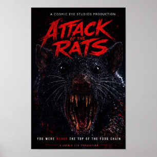 Cosmic Eye – Close-up Creature Horror Poster