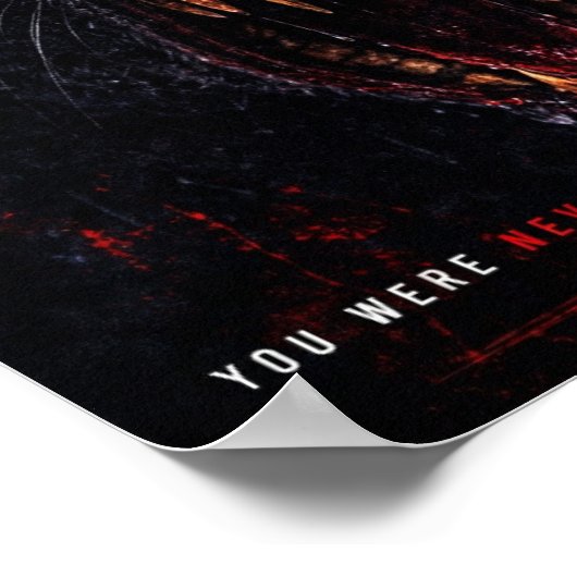 Cosmic Eye – Creature Close-Up Horror Poster (Hoek)