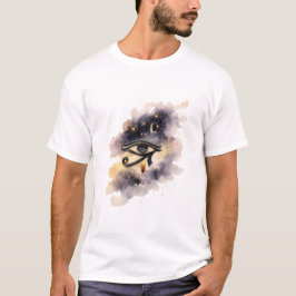 Cosmic Eye of Horus Ancient Egyptian Symbol T-shirt