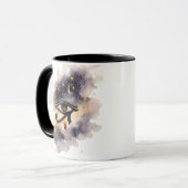Cosmic Eye of Horus Coffee Mug Ancient Egyptian  Mok (Voorkant links)
