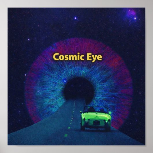 Cosmic Eye Poster (Voorkant)