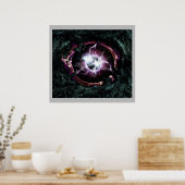 Cosmic Eye Poster (Keuken)