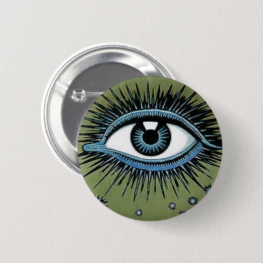 COSMIC EYE RONDE BUTTON 5,7 CM (Voorkant /achterkant)