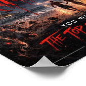 Cosmic Eye – Strand Apocalyps Horror Poster (Hoek)