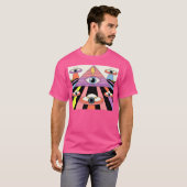 Cosmic Eye UFO Watchers T-shirt (Voorkant volledig)