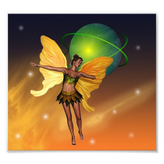 Cosmic Fairy Foto Afdruk (Voorkant)