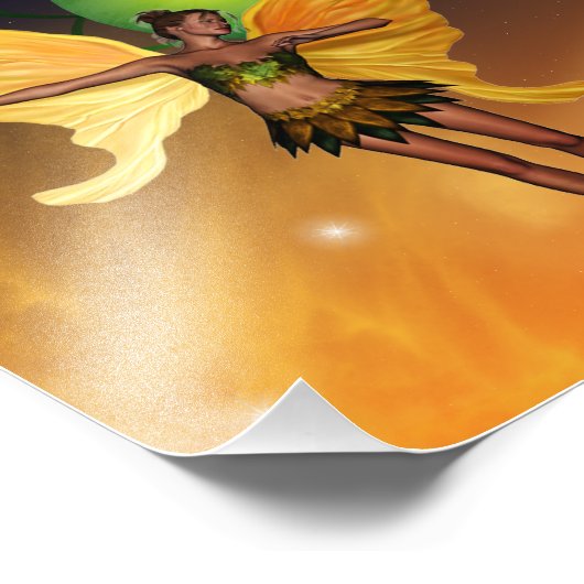 Cosmic Fairy Foto Afdruk (Hoek)