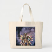 Cosmic fairy grote tote bag (Voorkant)