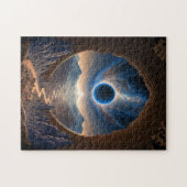 Cosmic Fantasy Space Landscape Jigzaag Puzzle Legpuzzel (Horizontaal)