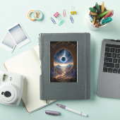 Cosmic Fantasy Space Landscape Sticker (iPad Cover)