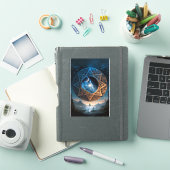 Cosmic Fantasy Space Landscape Sticker (iPad Cover)
