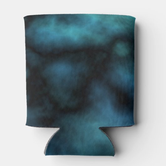 Cosmic Faux Blue Marmer Blikjeskoeler (Achterkant)