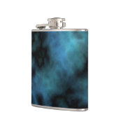 Cosmic Faux Blue Marmer Heupfles (Links)