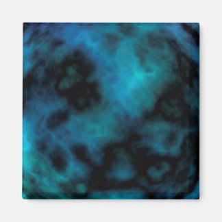 Cosmic Faux Blue Marmer Magneet