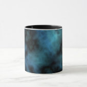 Cosmic Faux Blue Marmer Mok (Midden)